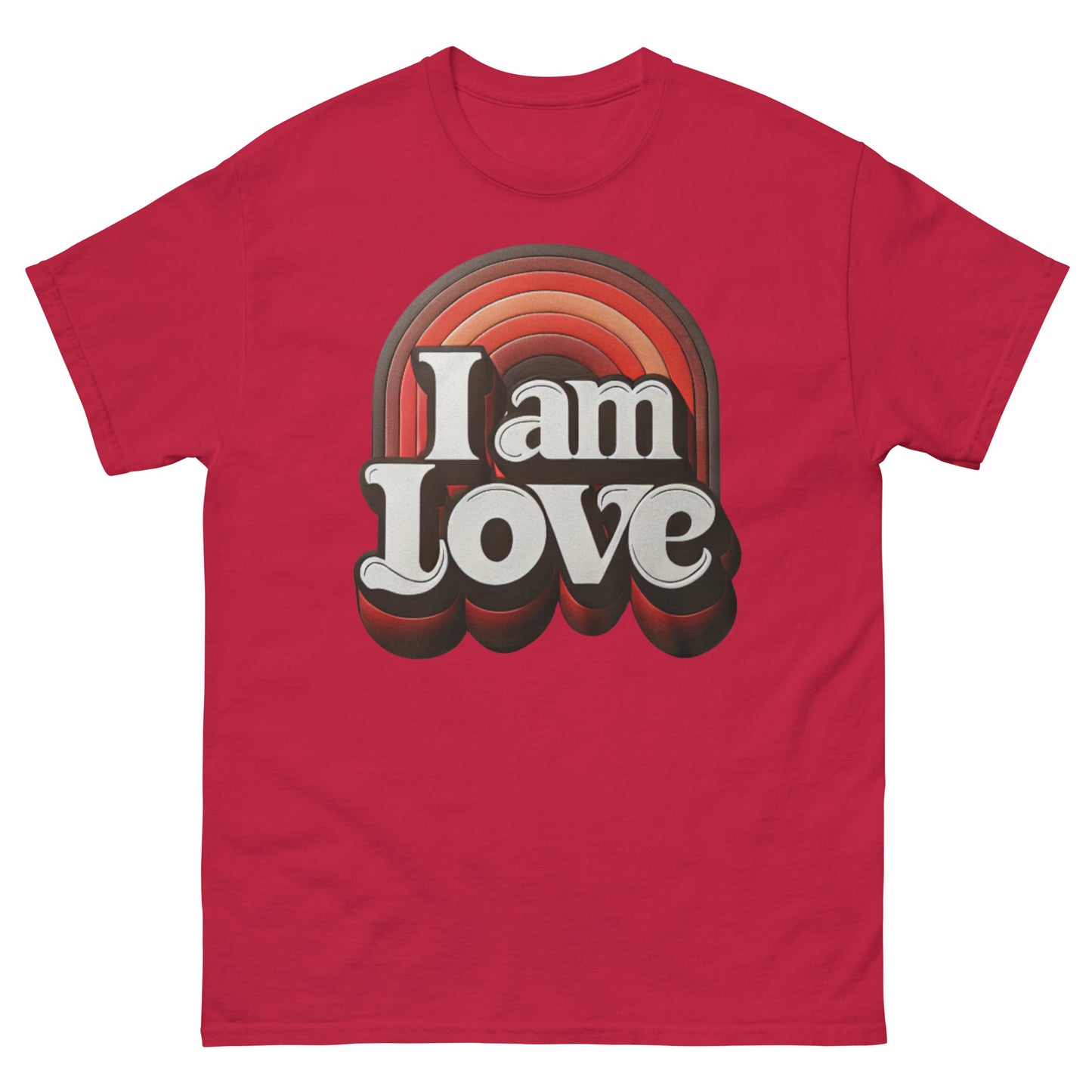 I AM Love Positive Affirmation Men's classic tee