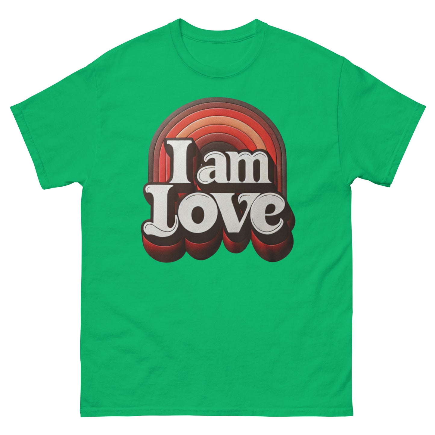 I AM Love Positive Affirmation Men's classic tee