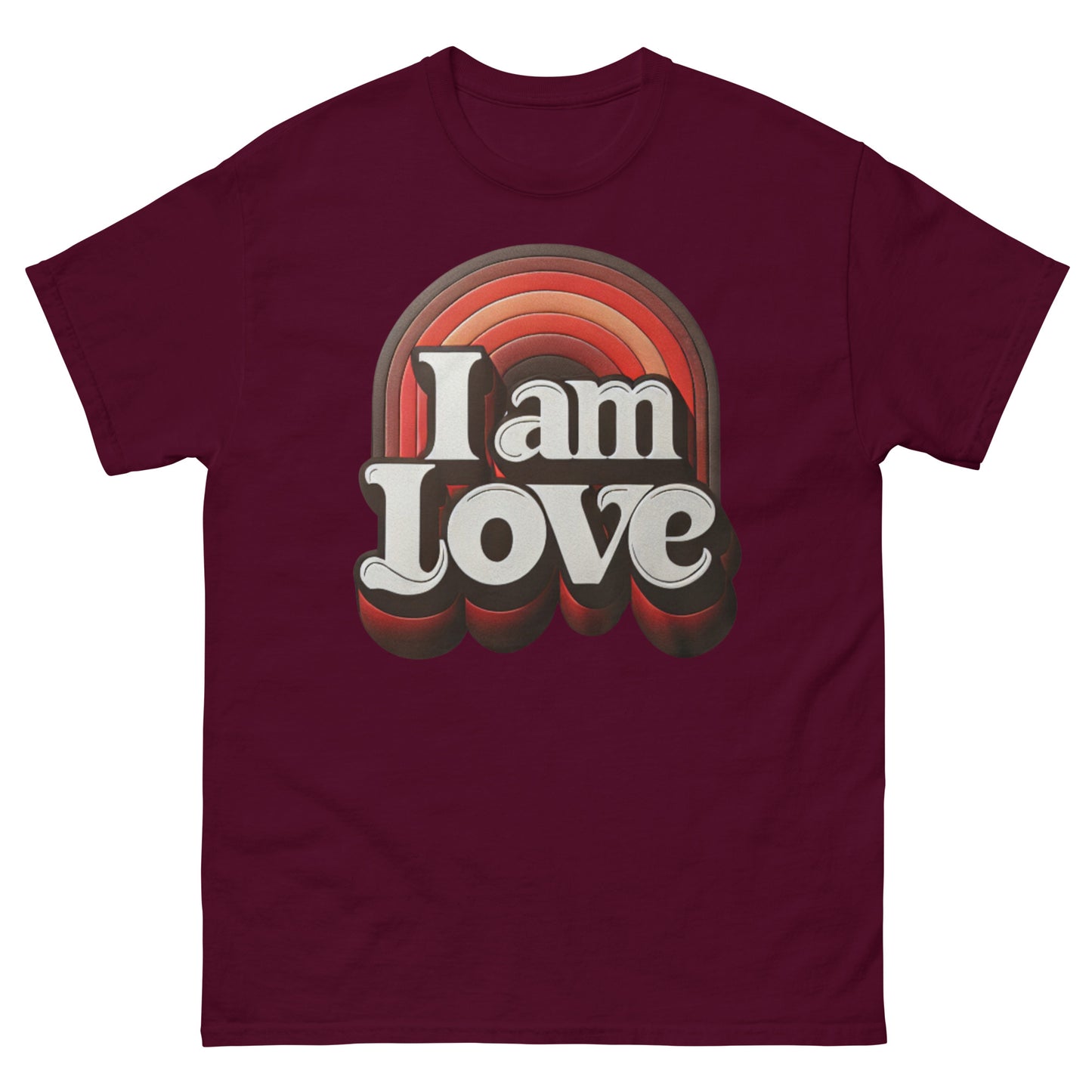 I AM Love Positive Affirmation Men's classic tee