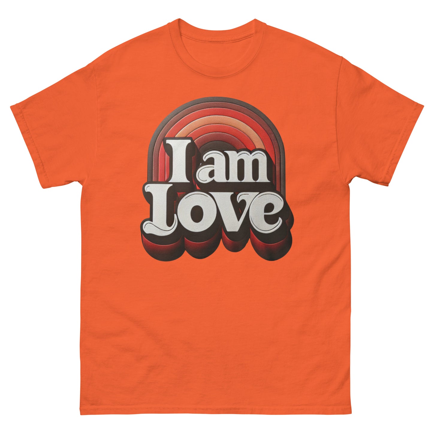 I AM Love Positive Affirmation Men's classic tee