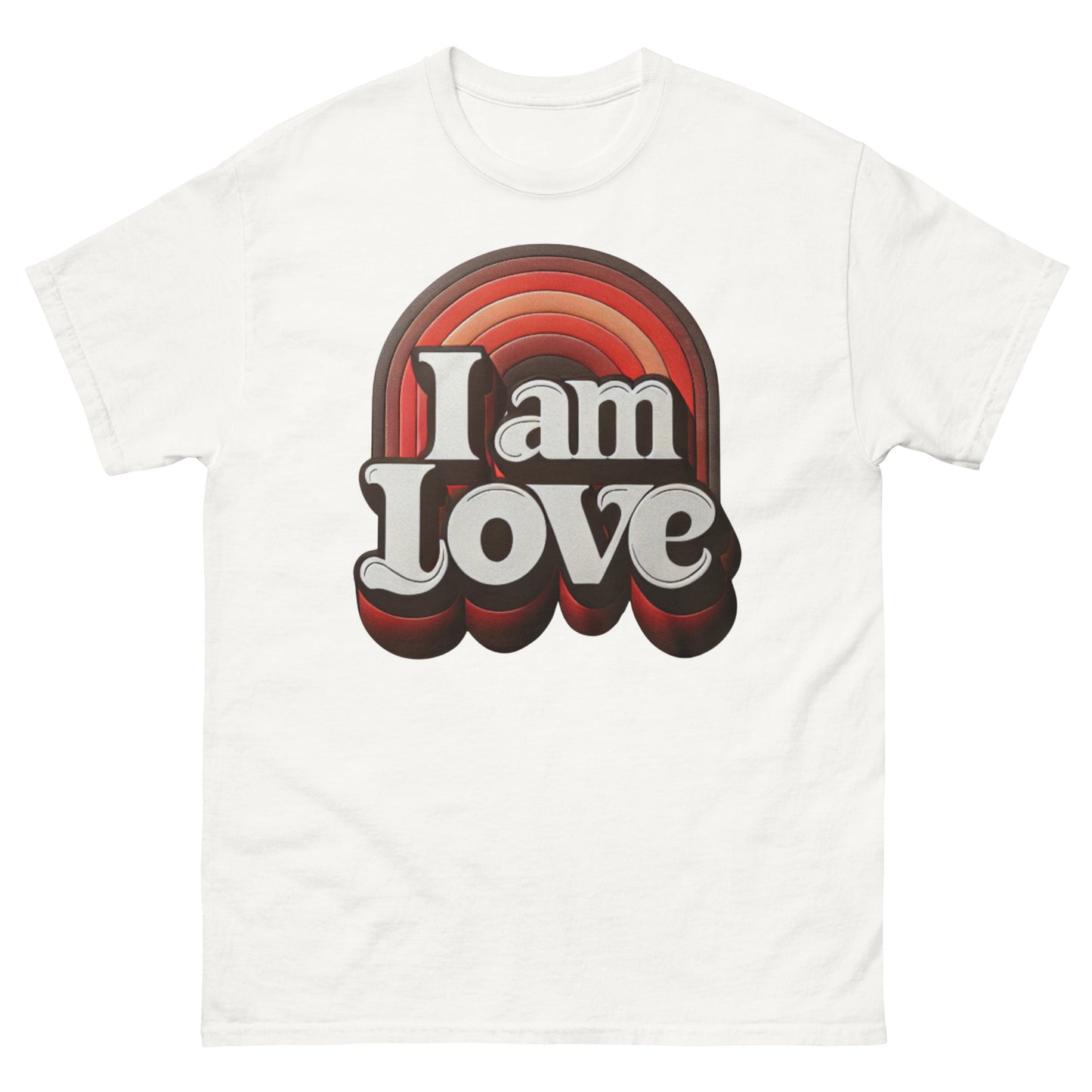 I AM Love Positive Affirmation Men's classic tee