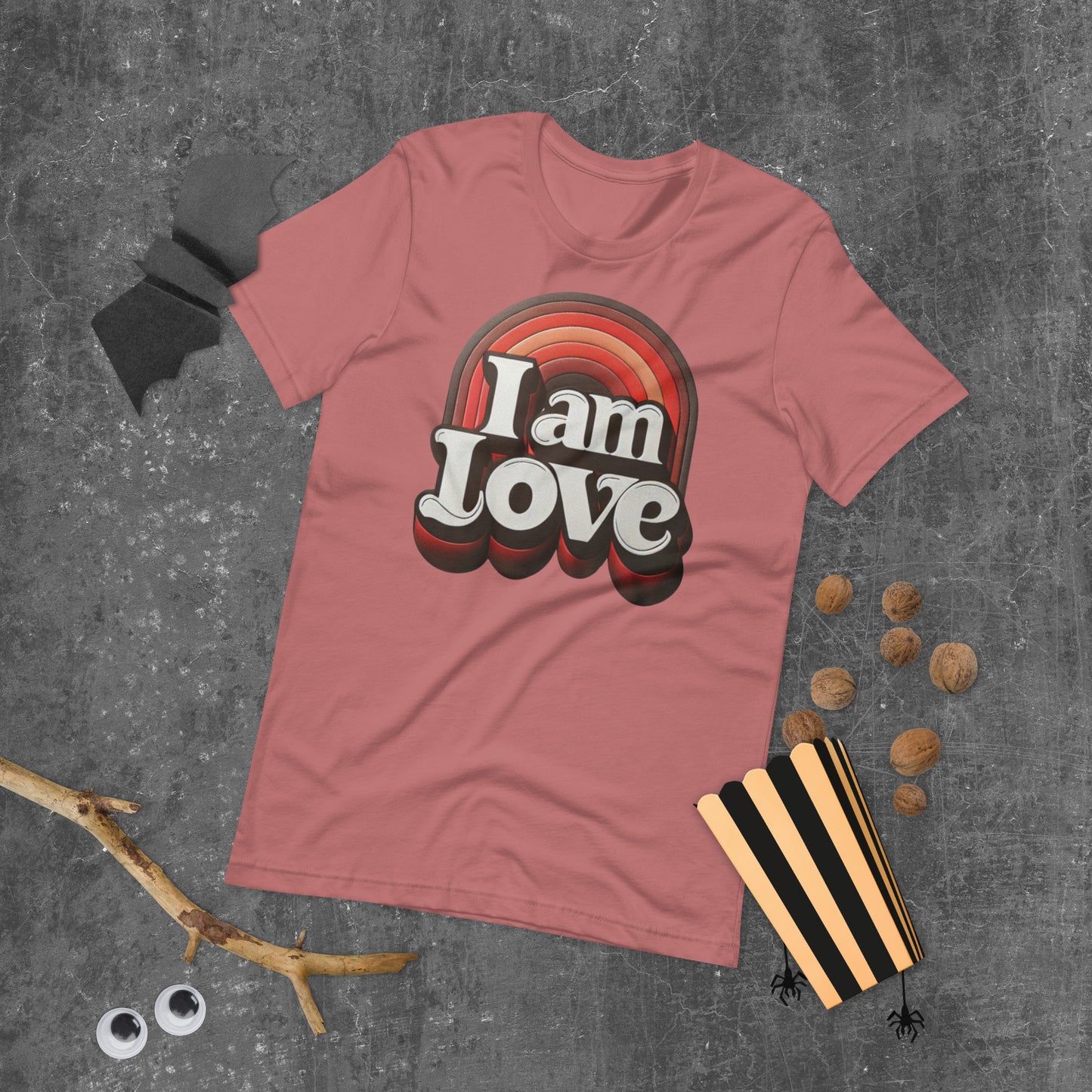 I AM Love Positive Affirmation Unisex t-shirt