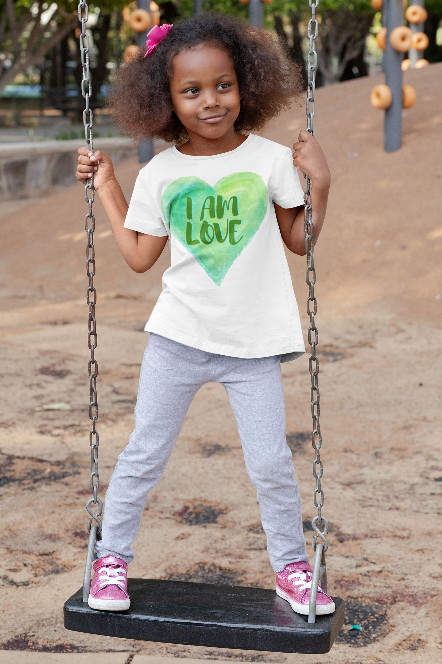 I AM Love Positive Affirmation Youth Short Sleeve T-Shirt