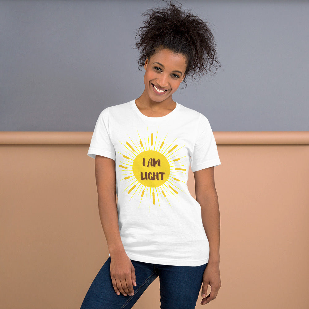 I AM LIGHT Positive Affirmation T-shirt