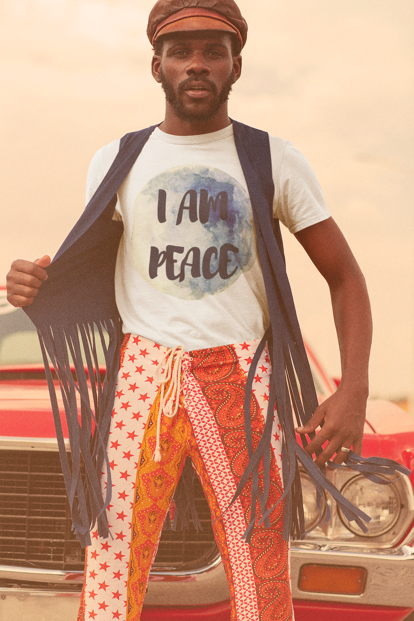 I AM PEACE Positive Affirmation T-shirt